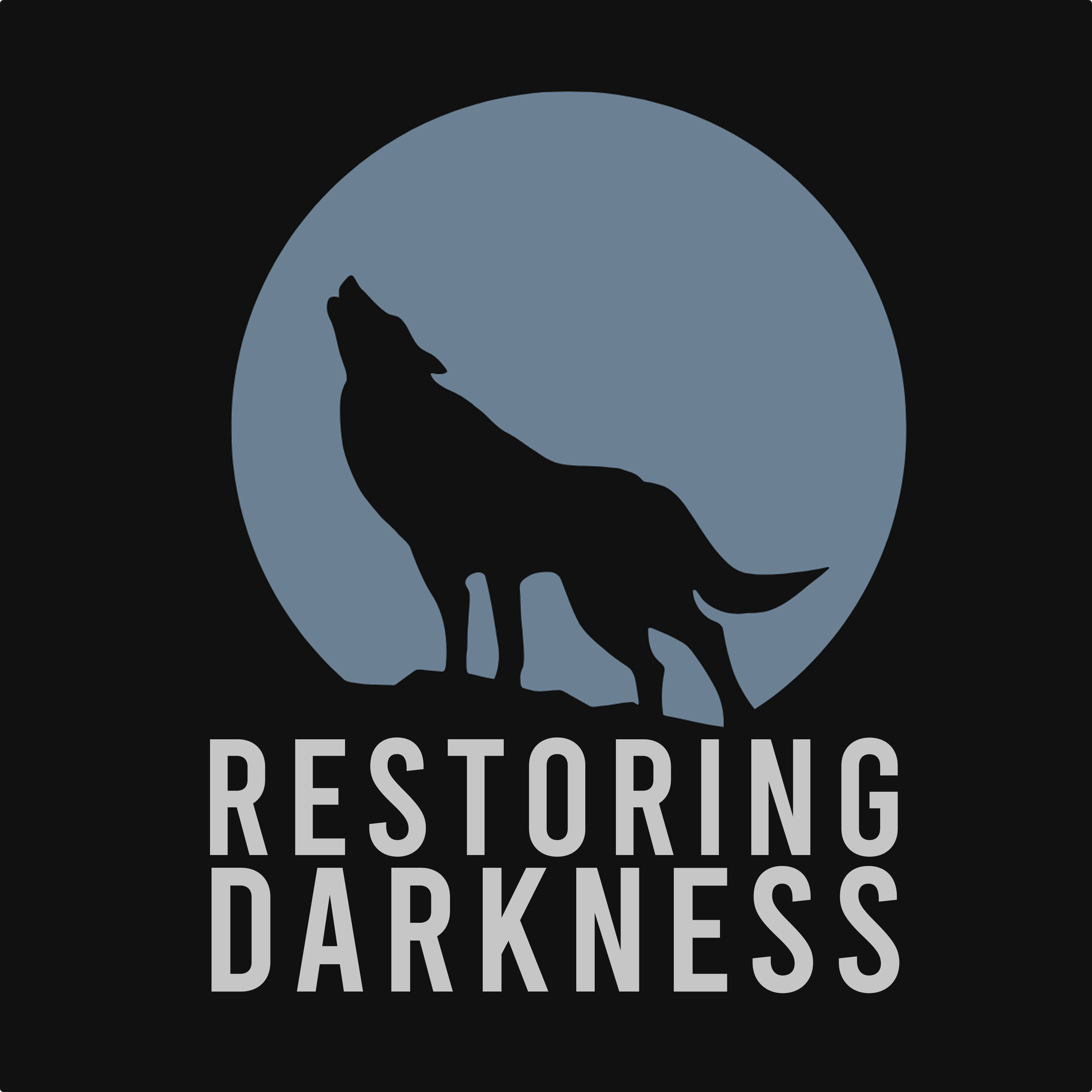 Restoring Darkness under Wolf square 3000x3000